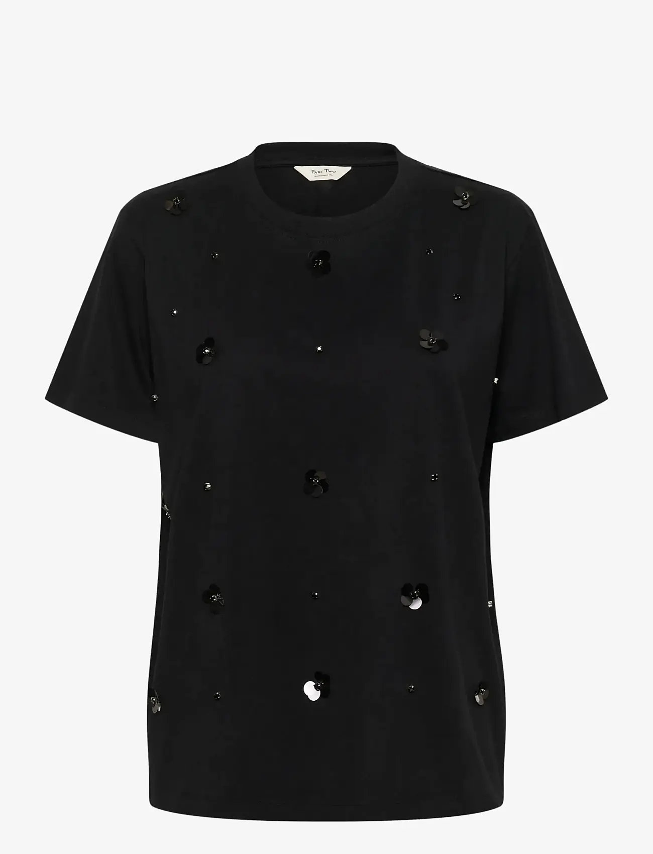 Part Two - JaminaPW TS - efterårstøj - black embellishment - 0