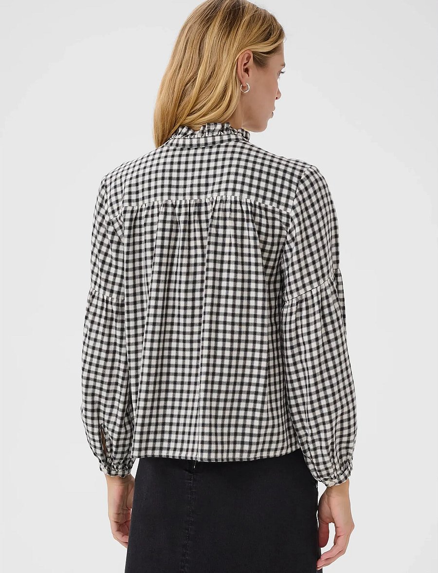 Part Two - SamillaPW SH - langärmlige hemden - dark navy mini check - 4