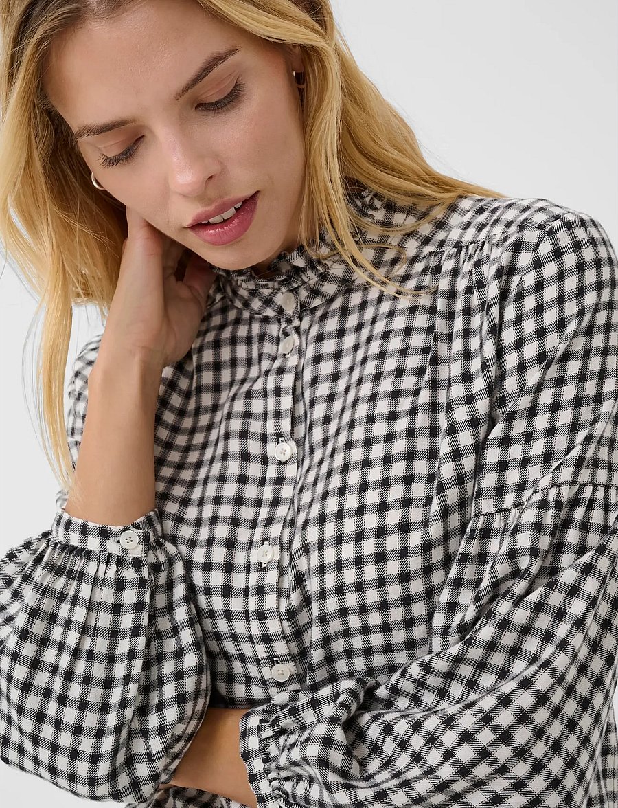 Part Two - SamillaPW SH - langärmlige hemden - dark navy mini check - 5