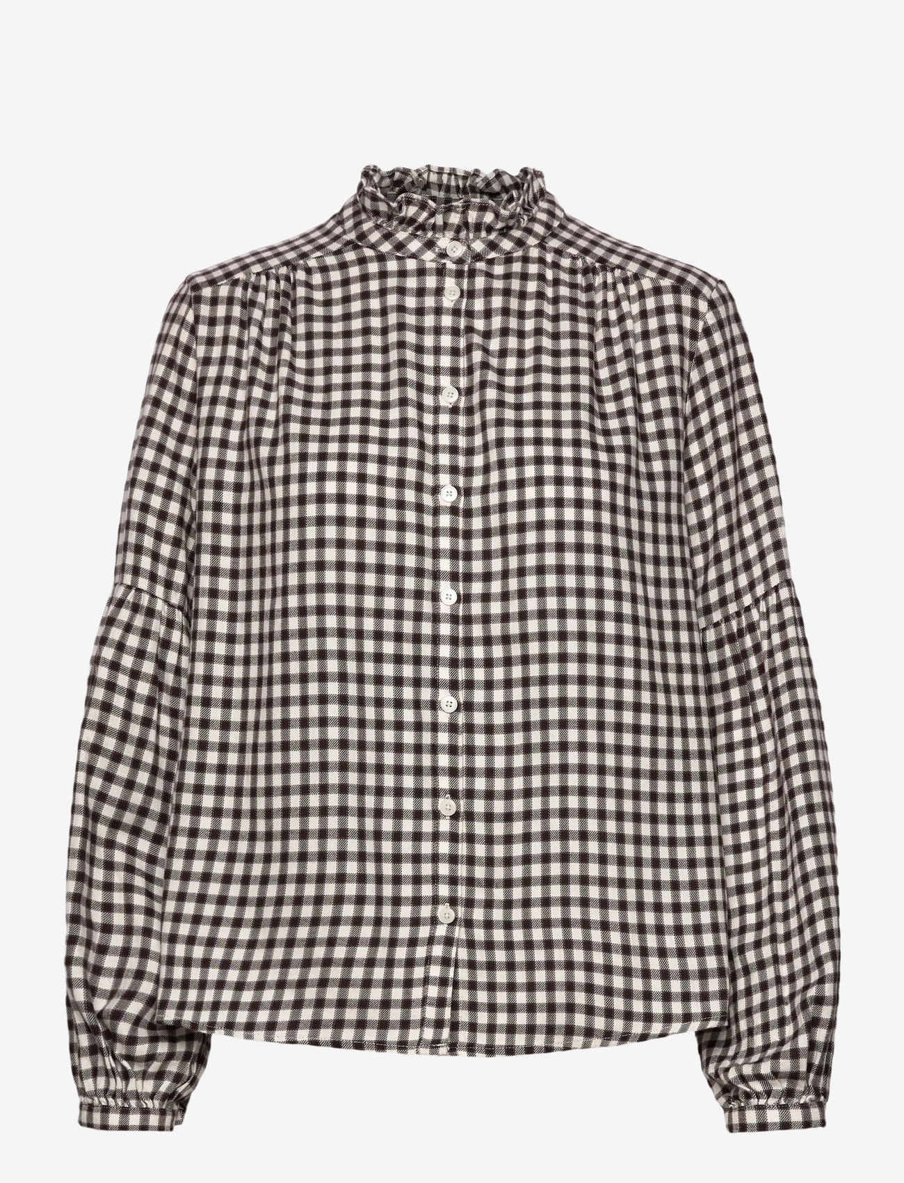 Part Two - SamillaPW SH - långärmade skjortor - garnache mini check - 0