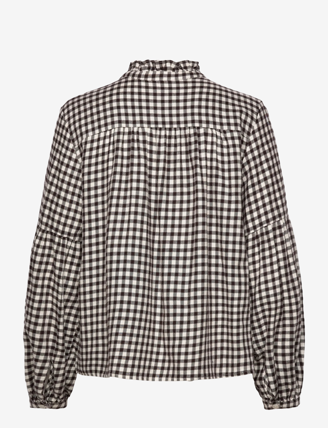 Part Two - SamillaPW SH - långärmade skjortor - garnache mini check - 1