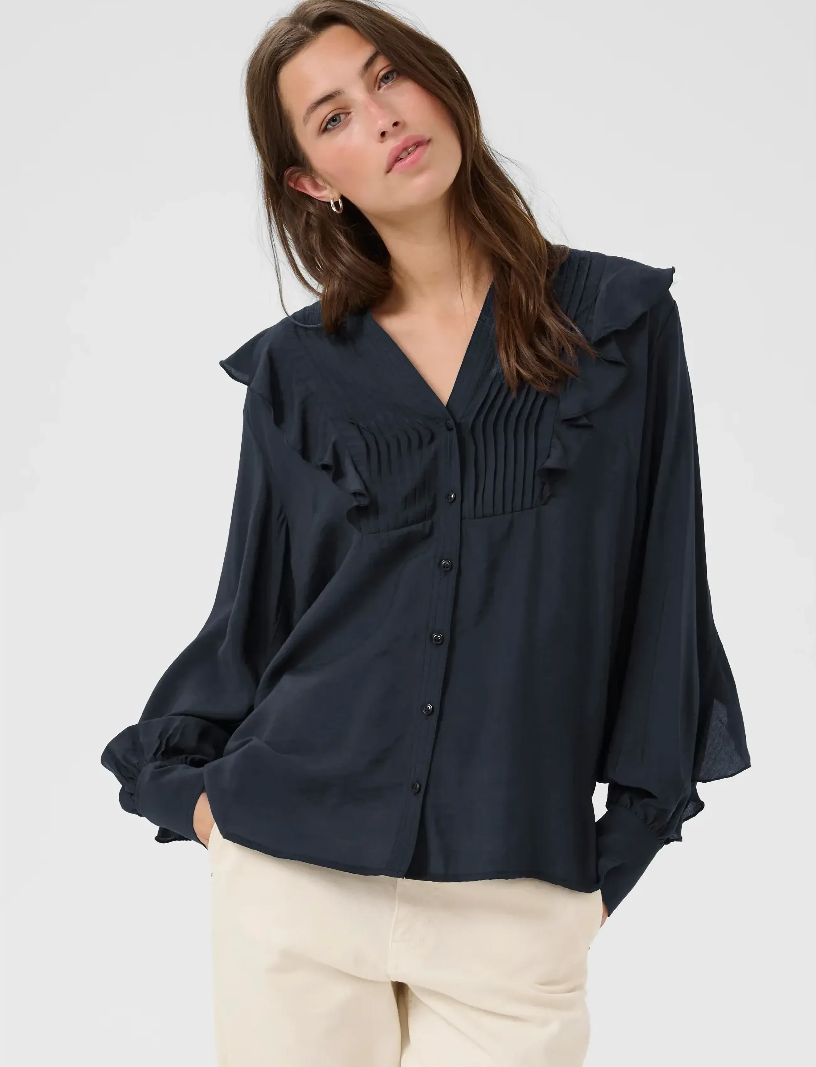 Part Two StefaniPW - Pluusid ja särgid - DARK NAVY / navy