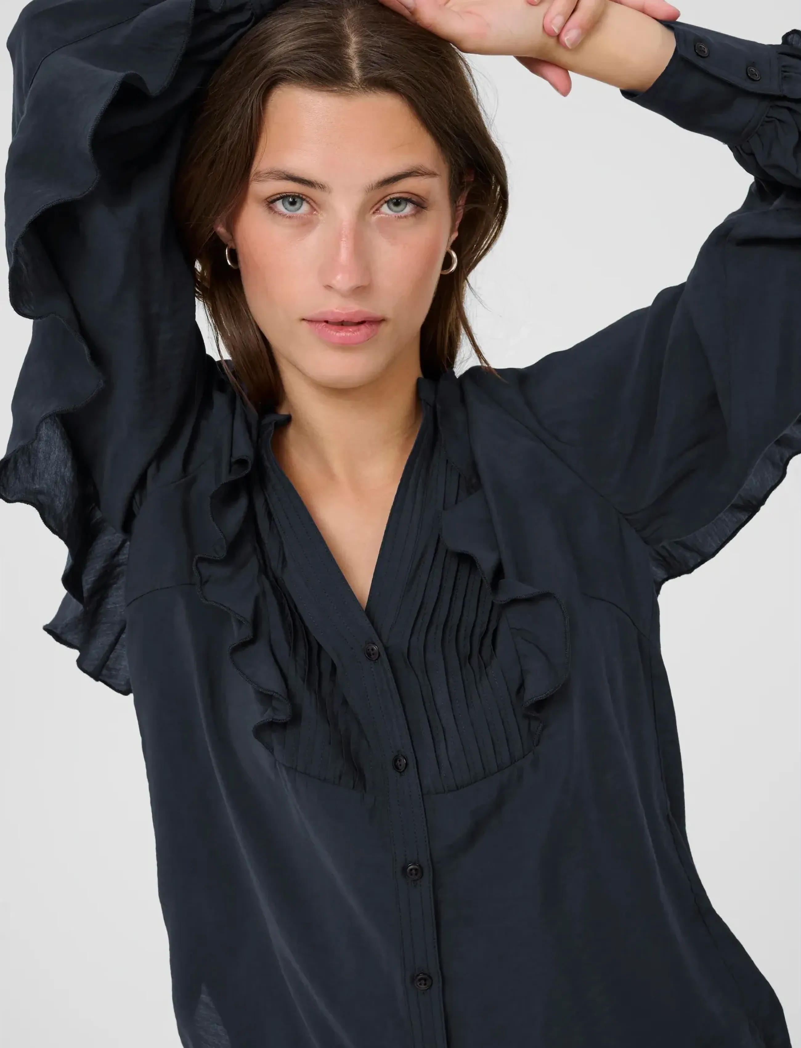 Part Two - StefaniPW - langärmlige blusen - dark navy - 5