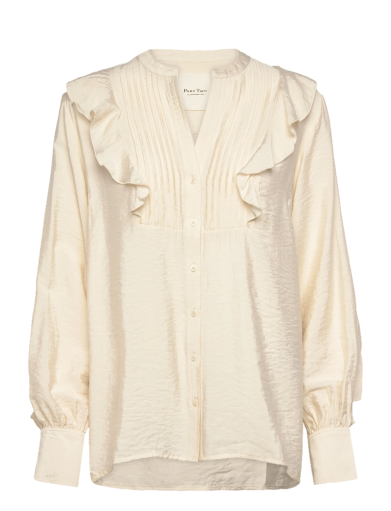 Part Two - StefaniPW - langärmlige blusen - eggnog - 1