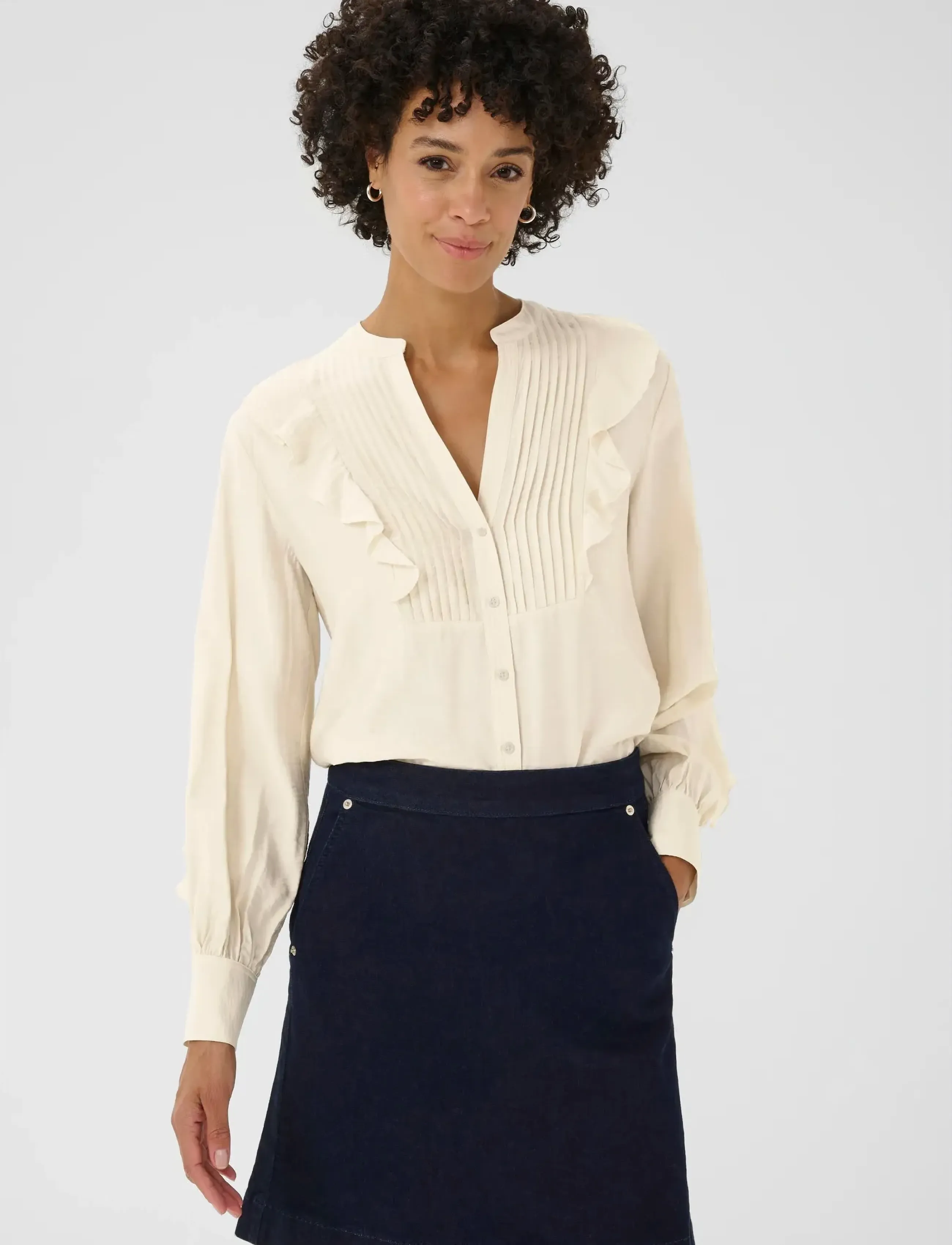 Part Two StefaniPW - Pluusid ja särgid - EGGNOG / cream