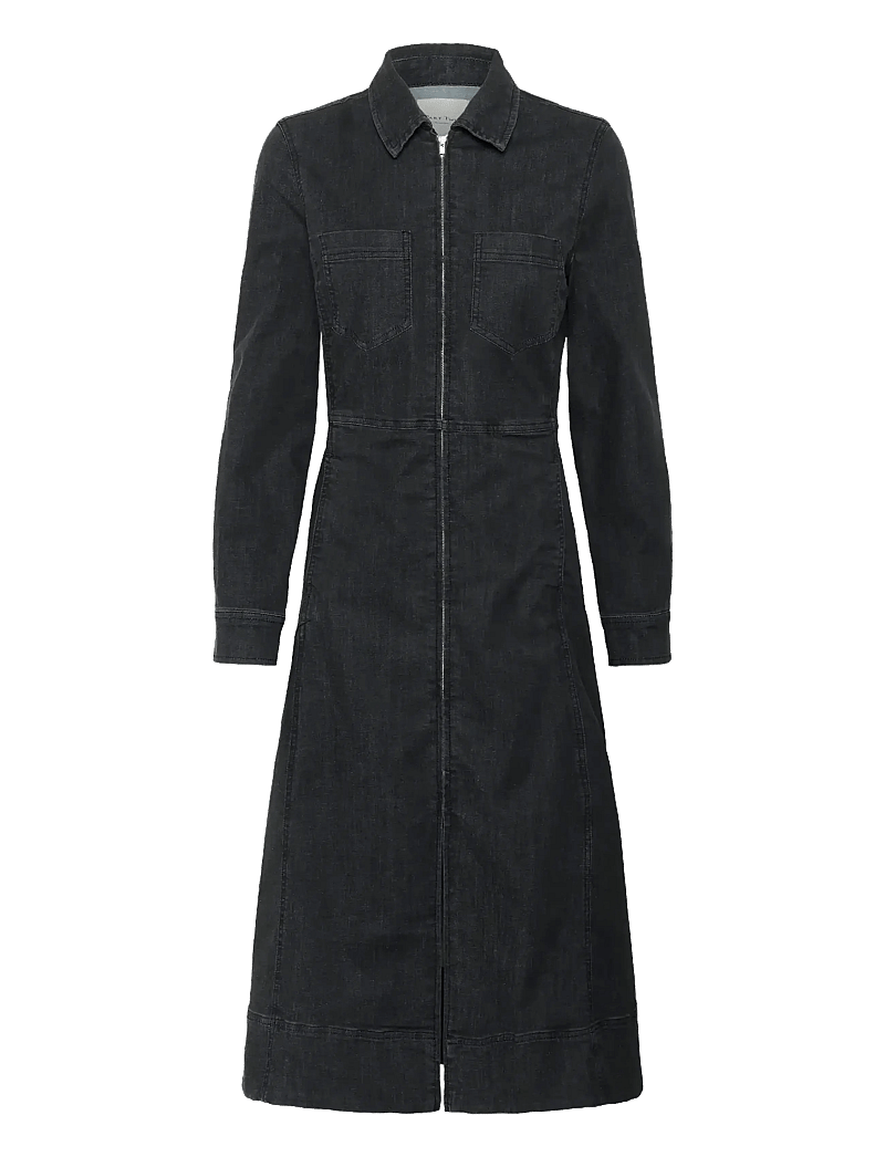 Part Two - SannisPW DR - denimkjoler - washed black denim - 1