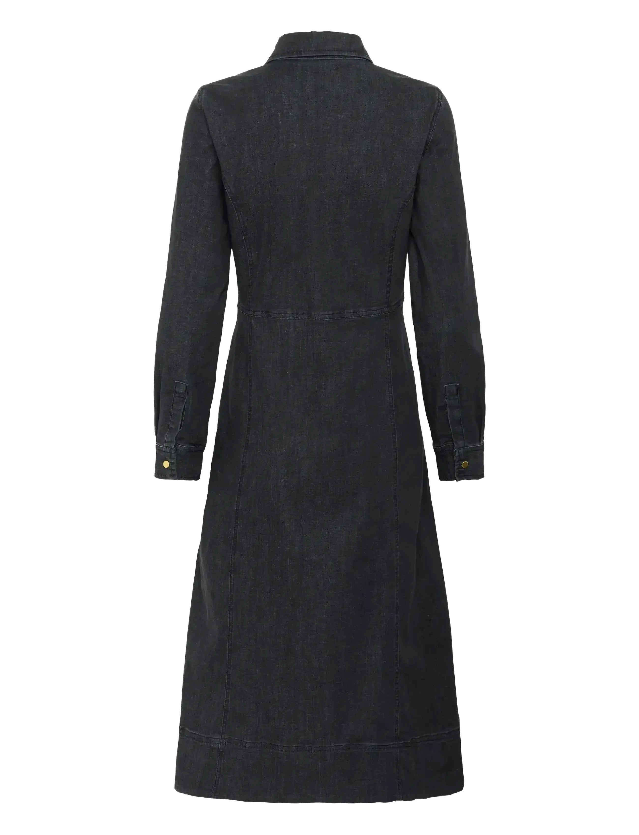 Part Two - SannisPW DR - jeansjurken - washed black denim - 2