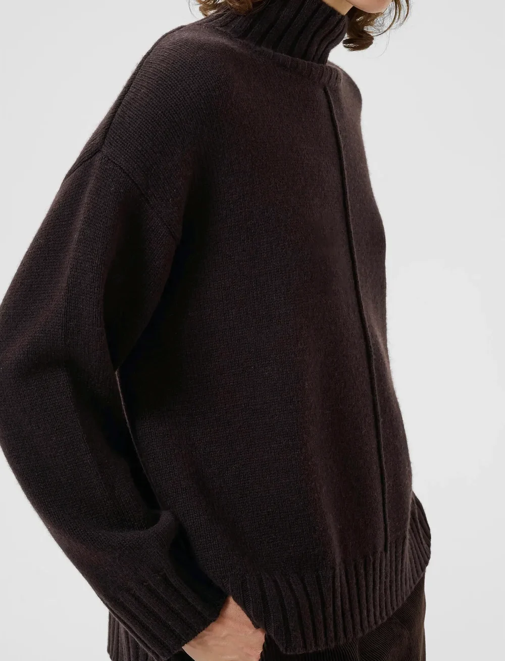 Part Two - LilyePW PU - polotröjor - ganache - 5