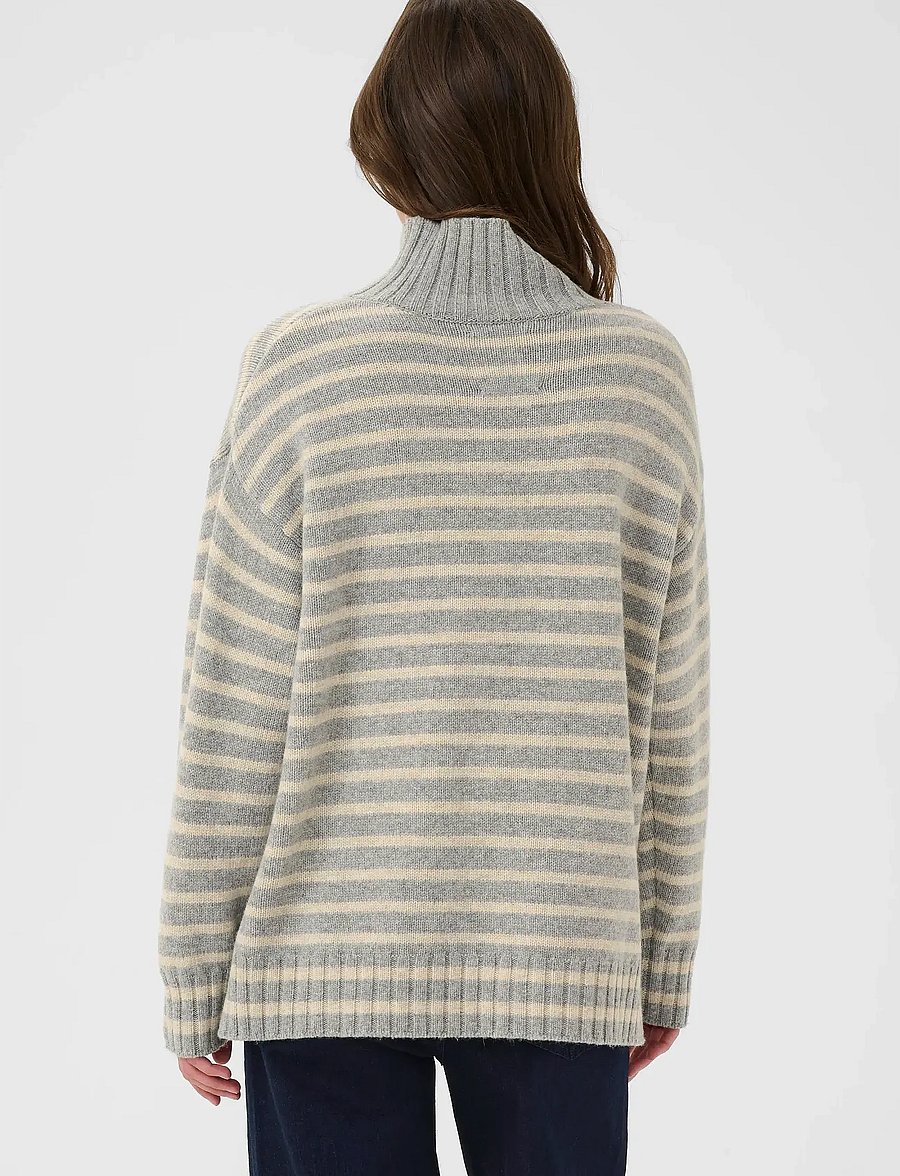 Part Two - LilyePW PU - polotröjor - grey mel./french oak mel. - 3
