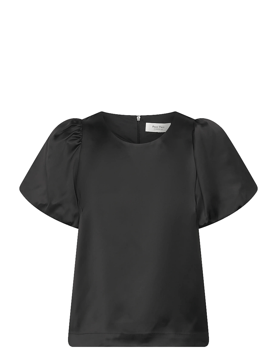 Part Two - UriaPW BL - short-sleeved blouses - black - 1