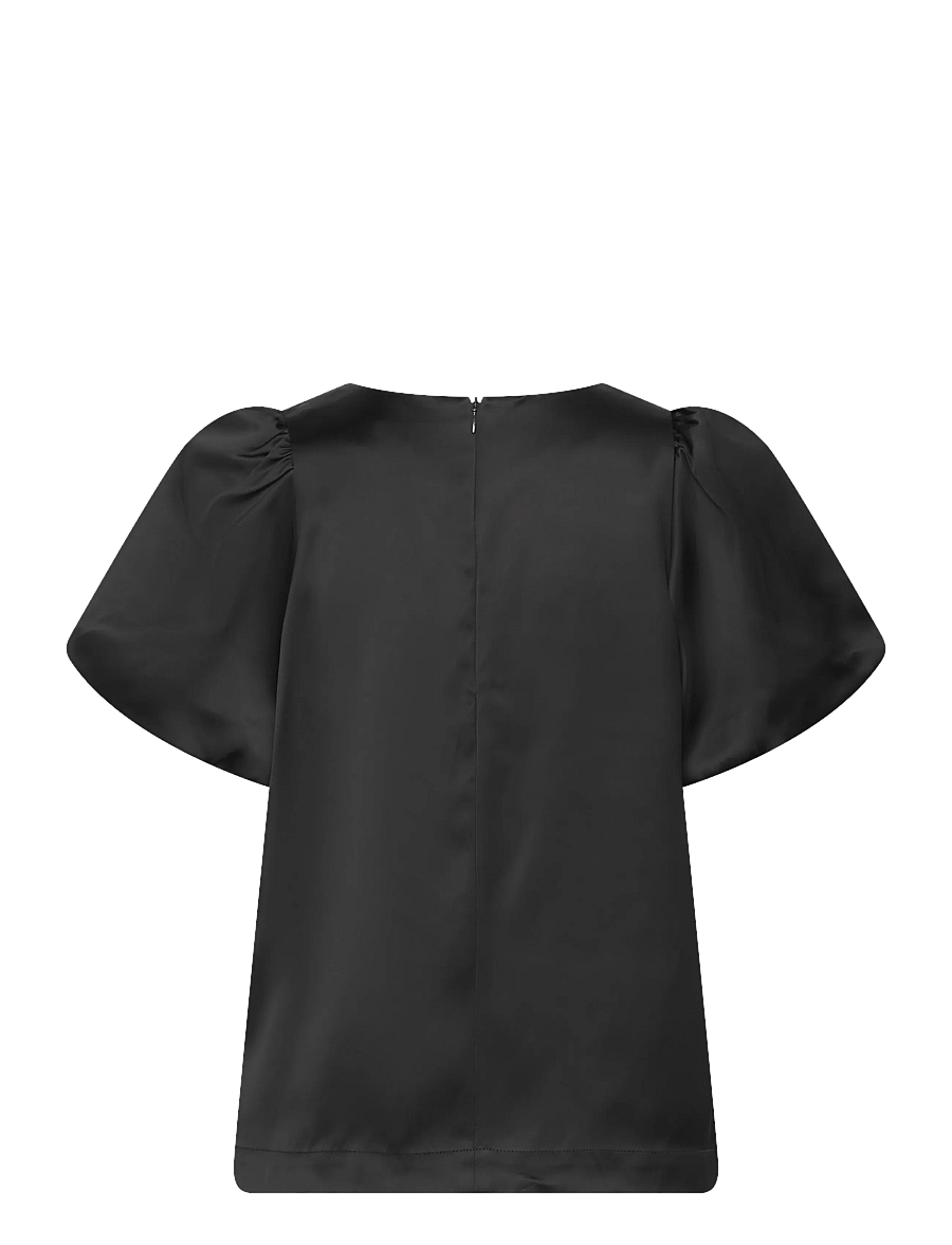 Part Two - UriaPW BL - short-sleeved blouses - black - 2