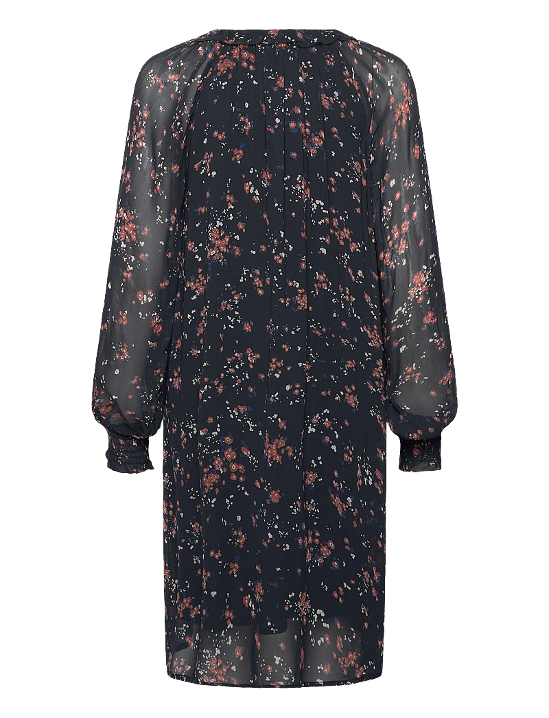 Part Two - UrmaDR - midikleider - dark navy mini flower print - 2