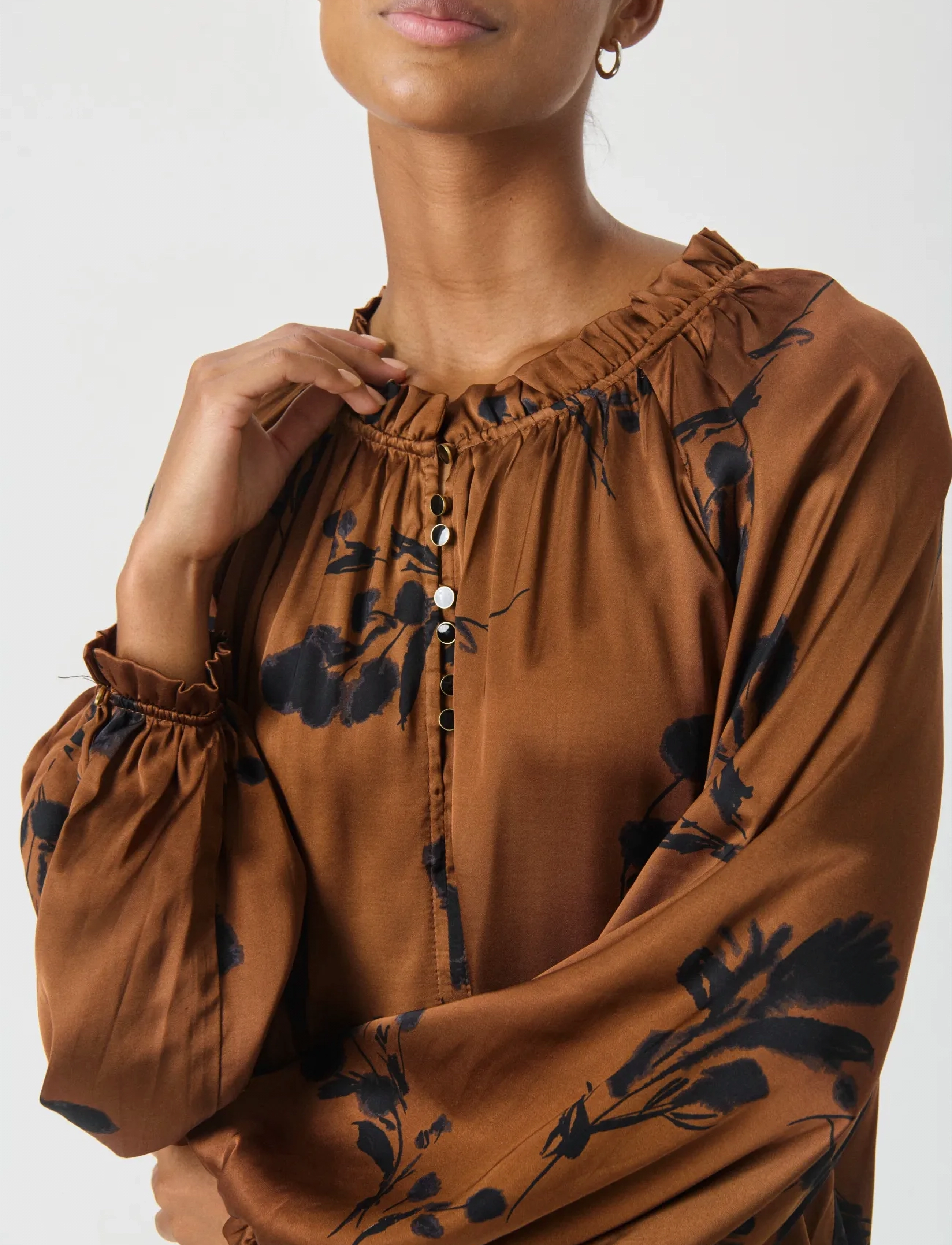 Part Two - VenessaPW BL - long-sleeved blouses - sorrel horse shadow branch - 5