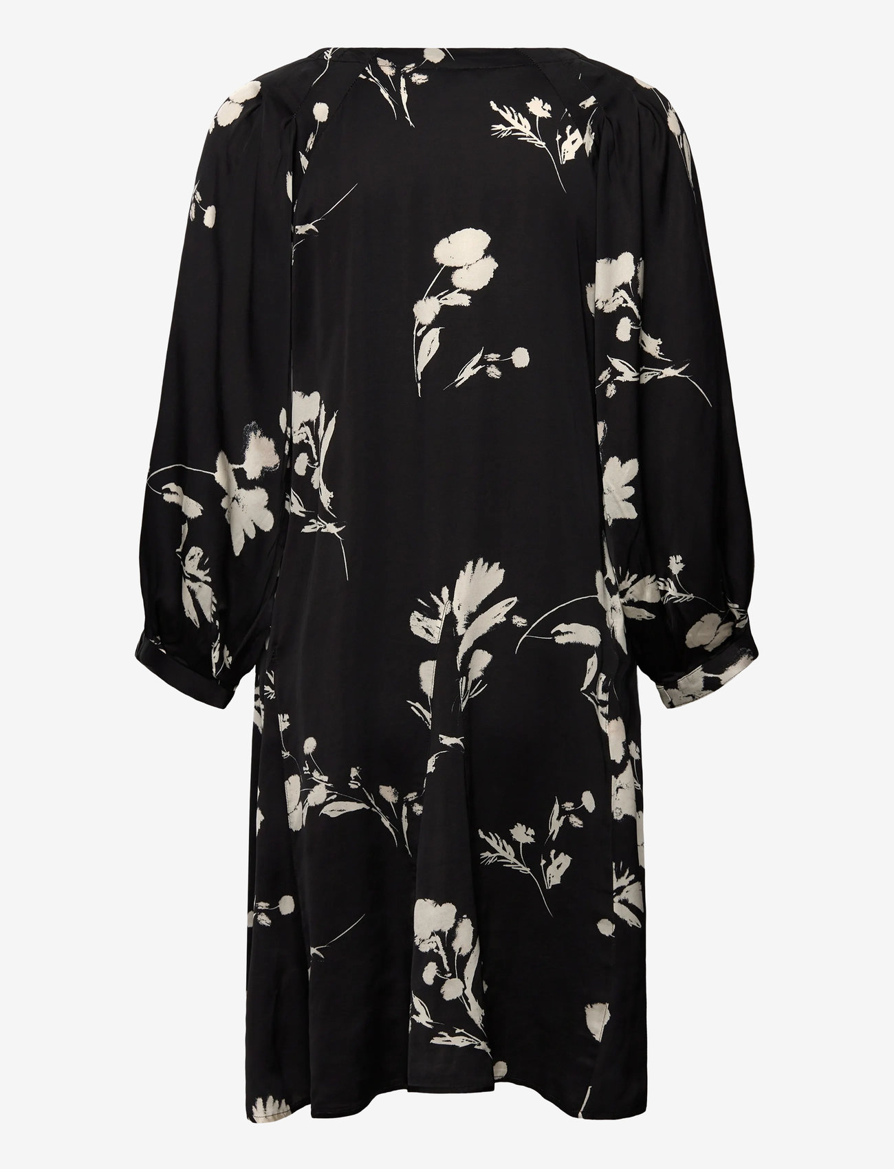 Part Two - VeneziaPW DR - hemdkleider - black shadow branch print - 1