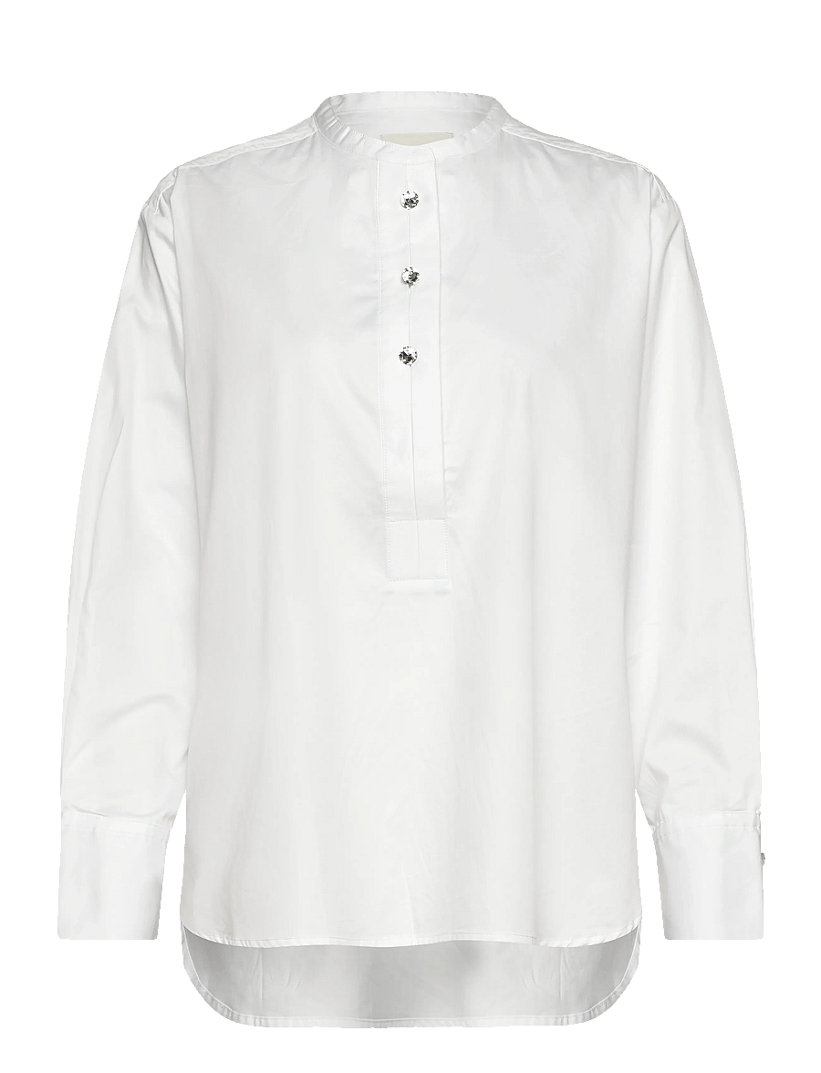 Part Two - VildanaPW SH - long-sleeved shirts - bright white - 1