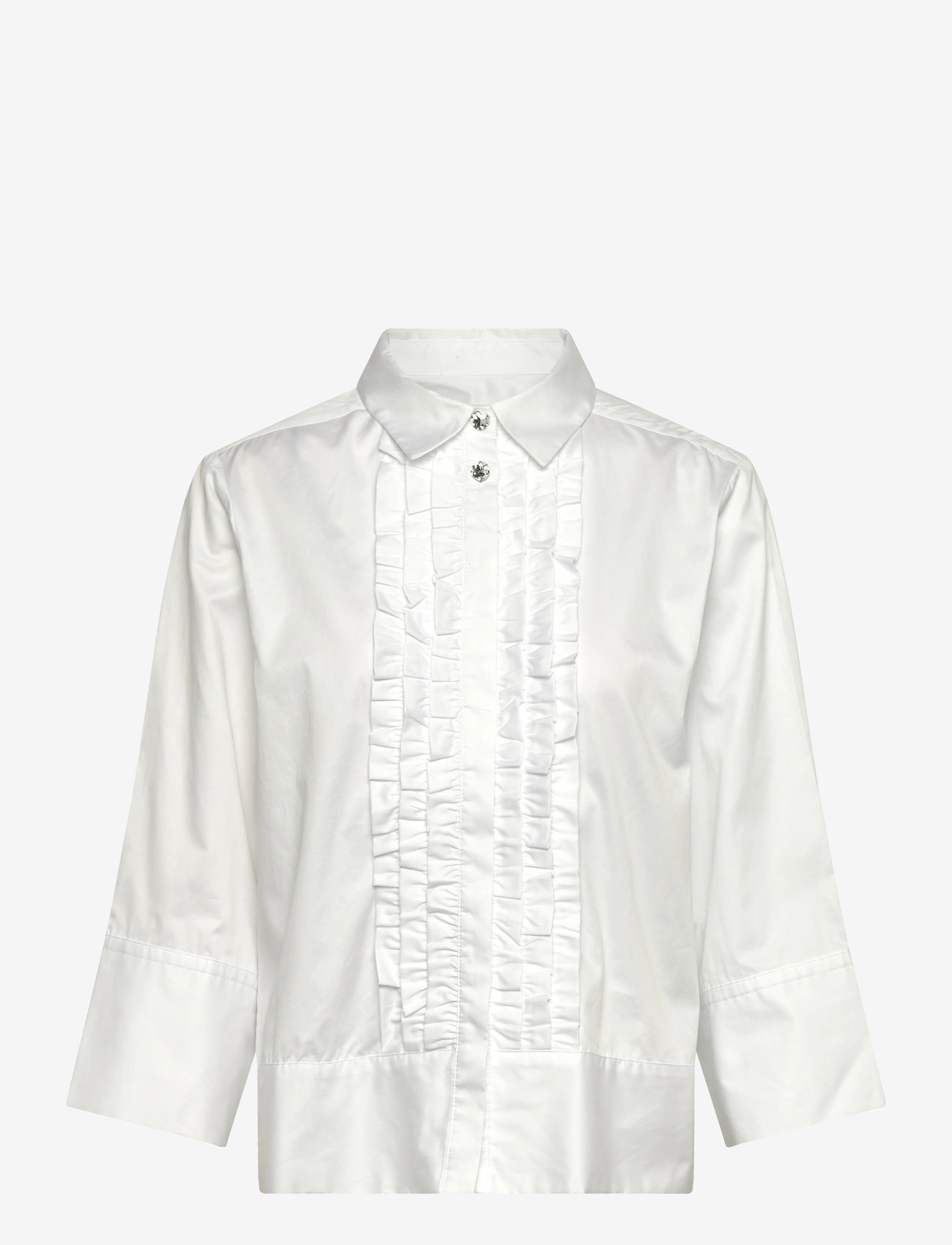 Part Two - VinnyPW SH - langärmlige hemden - bright white - 0