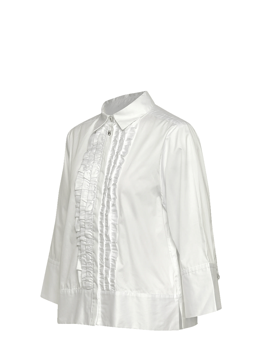Part Two - VinnyPW SH - langærmede skjorter - bright white - 4
