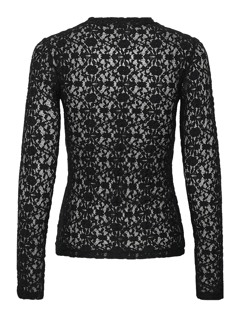 Part Two - VenetiaPW TS - langärmlige tops - black - 2