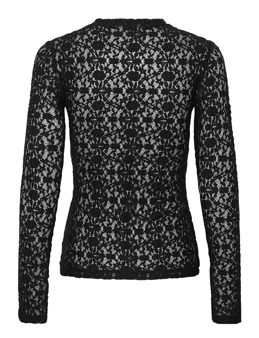 Part Two - VenetiaPW TS - pikkade varrukatega alussärgid - black - 2