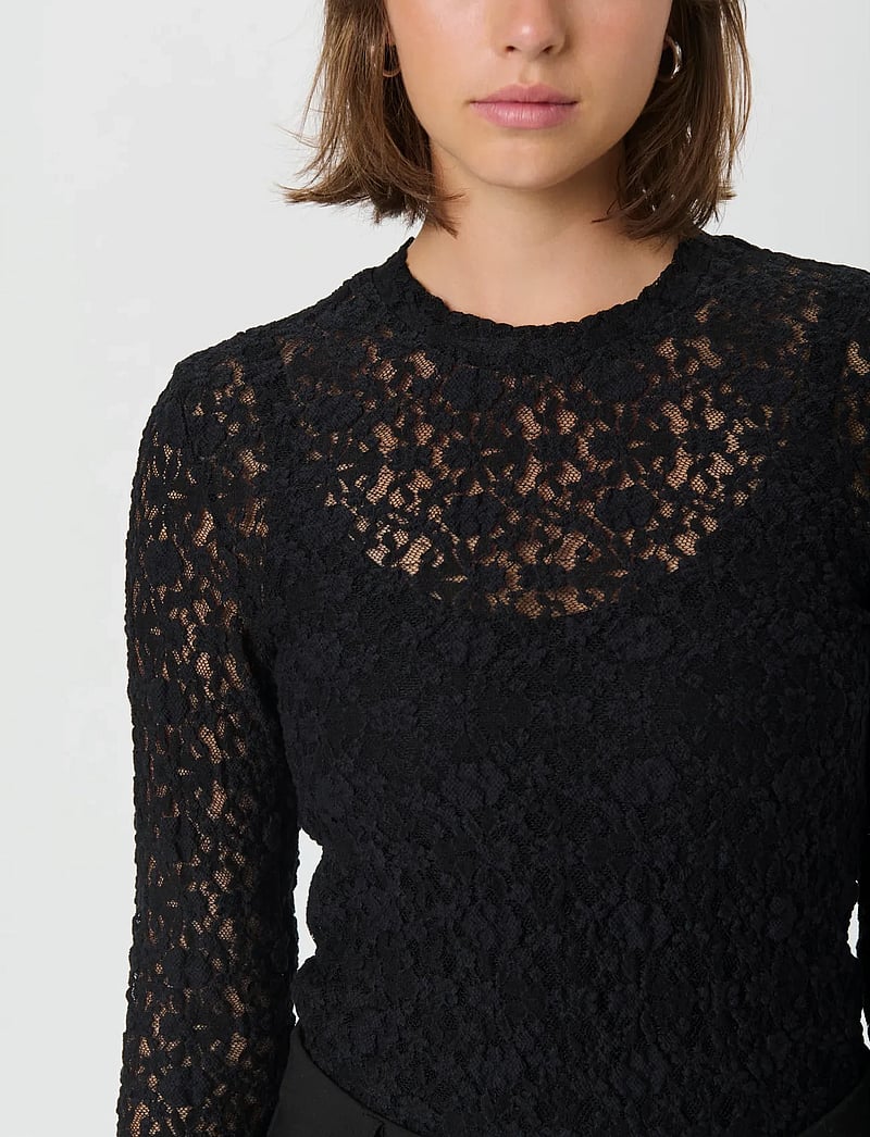 Part Two - VenetiaPW TS - langärmlige tops - black - 5