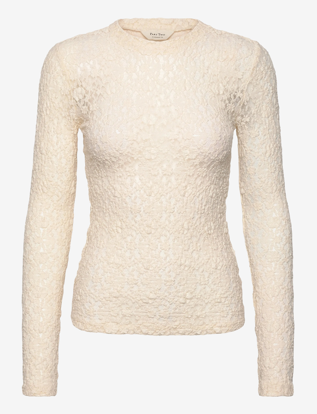 Part Two - VenetiaPW TS - langærmede toppe - whitecap gray - 1