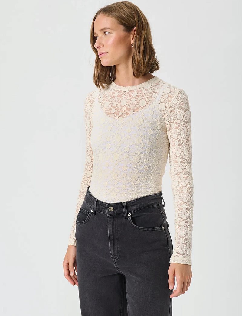 Part Two - VenetiaPW TS - langärmlige tops - whitecap gray - 0