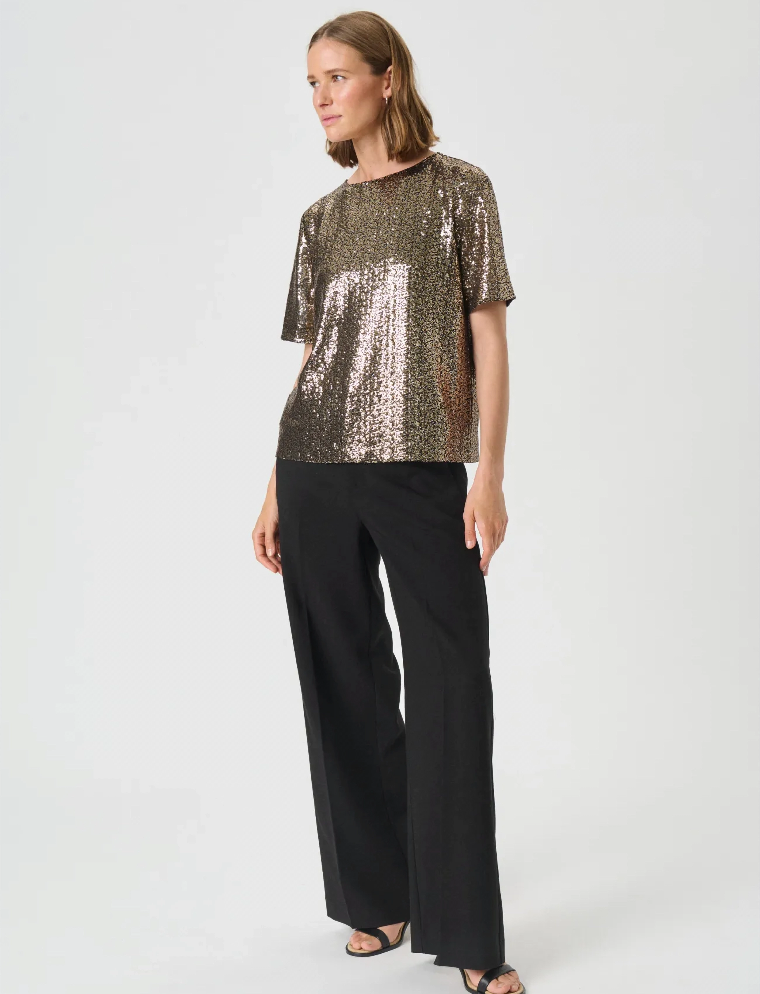 Part Two - ViggiPW TS - t-skjorter - metal sequins mix - 3