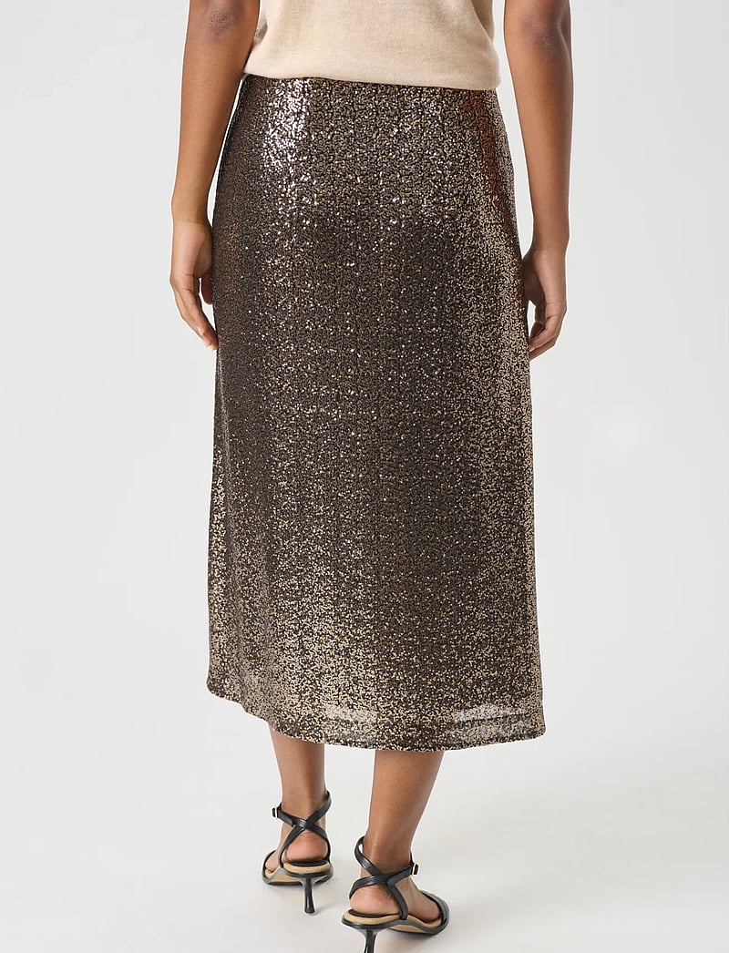 Part Two - ViktoriaPW SK - paljettkjolar - metal sequins mix - 5