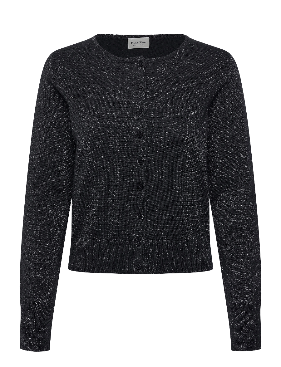 Part Two - VeintaPW CA - strickjacken - dark navy with lurex - 1