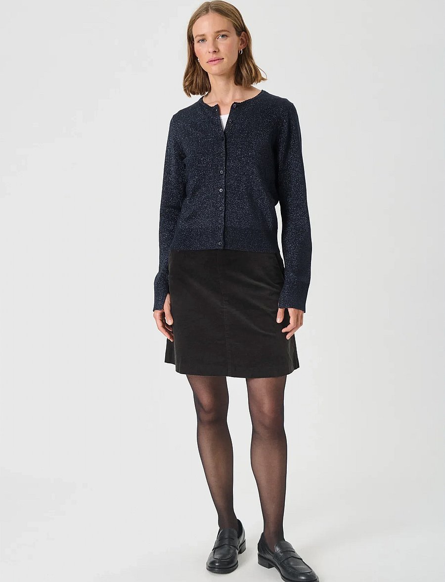 Part Two - VeintaPW CA - strickjacken - dark navy with lurex - 3