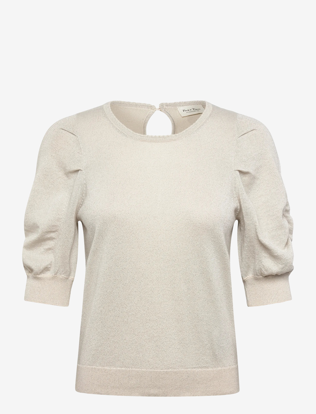 Part Two - VaraiaPW PU - efterårstøj - whitecap gray with lurex - 0