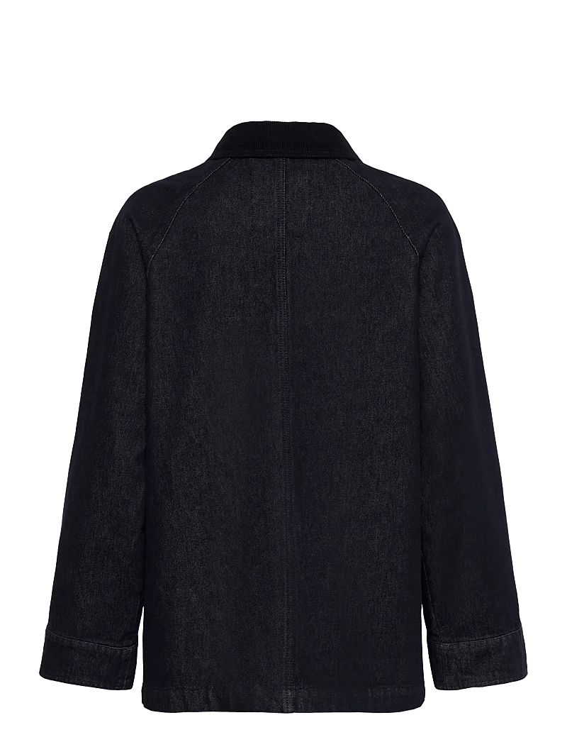 Part Two - YdunPW OTW - vårjackor - rinse blue denim - 2