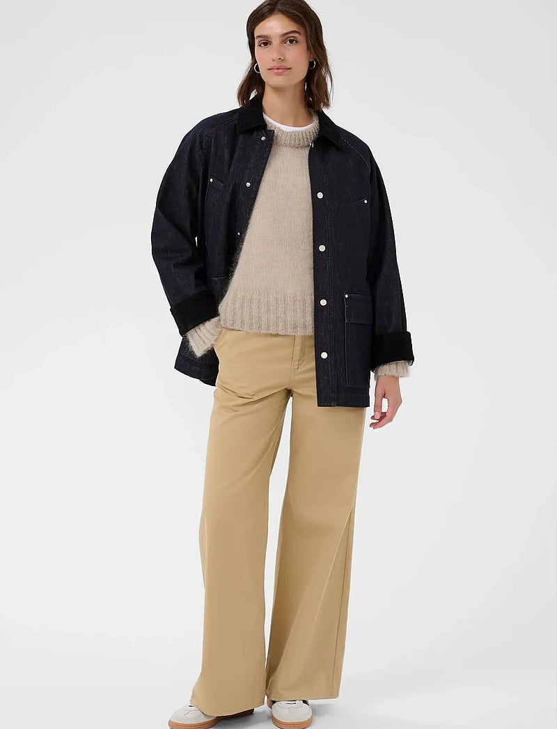 Part Two - YdunPW OTW - vårjackor - rinse blue denim - 3