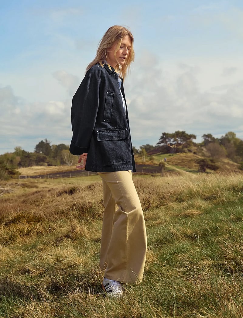 Part Two - YdunPW OTW - vårjackor - rinse blue denim - 3