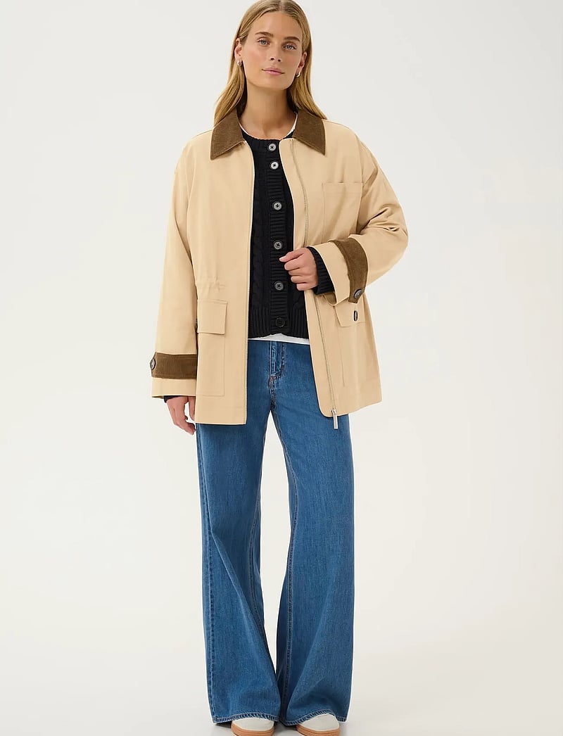 Part Two - YvonnePW OTW - utility-jacken - travertine - 3