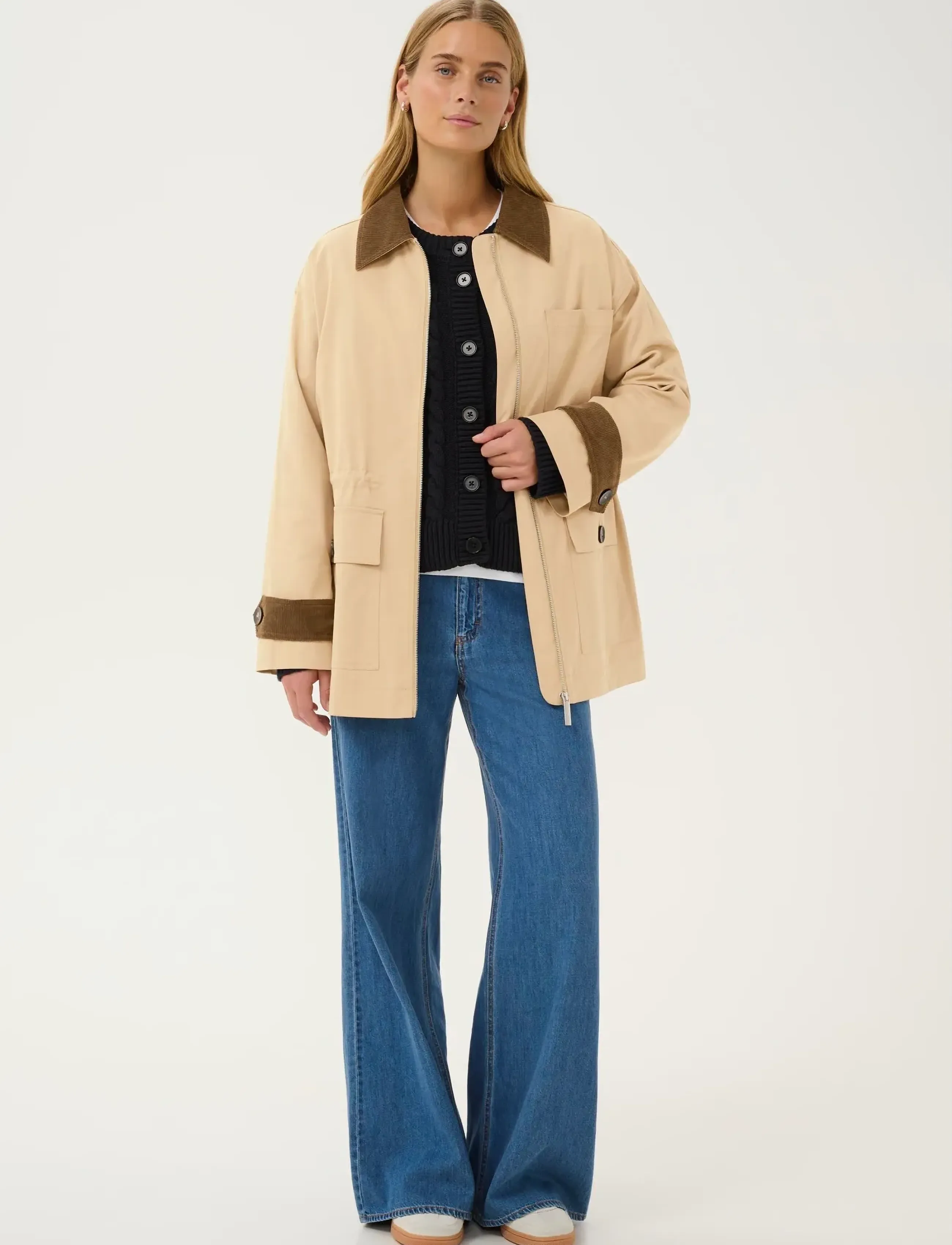 Part Two - YvonnePW OTW - utility-jacken - travertine - 3