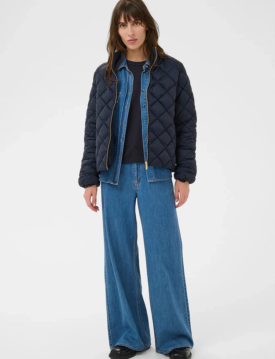 Part Two - OliaPW Outerwear - vinterjakker - dark navy - 3