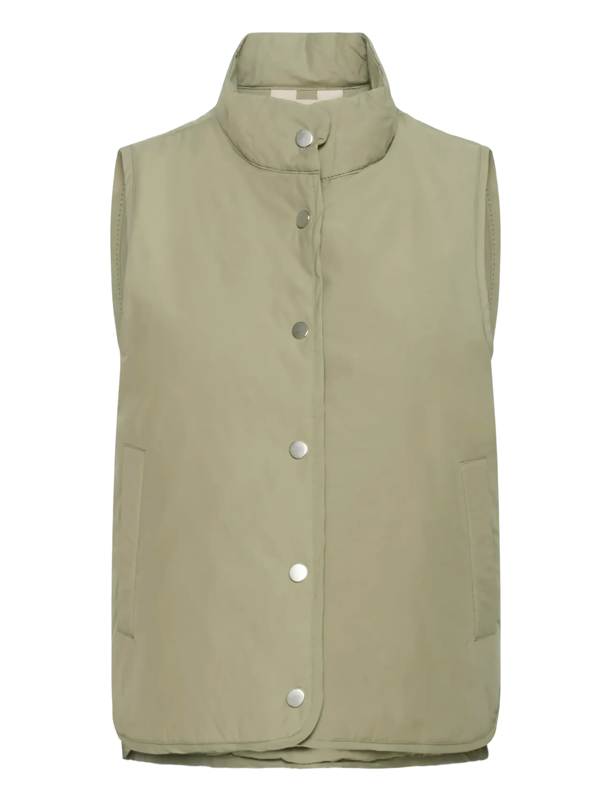 Part Two YannaPW OTW - Vadderade västar - VETIVER / khaki/green