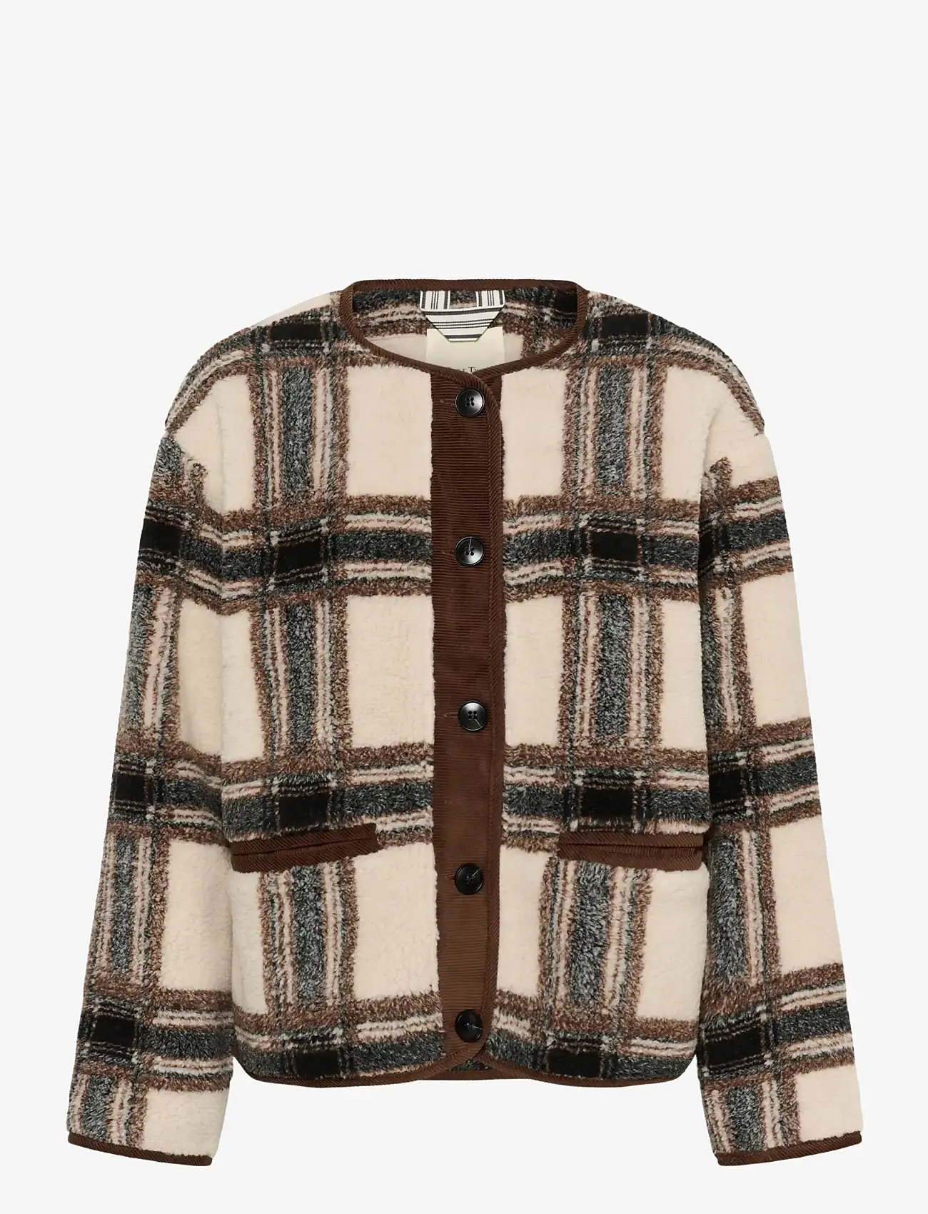 Part Two - YsabellPW OTW - faux fur - brown check - 1