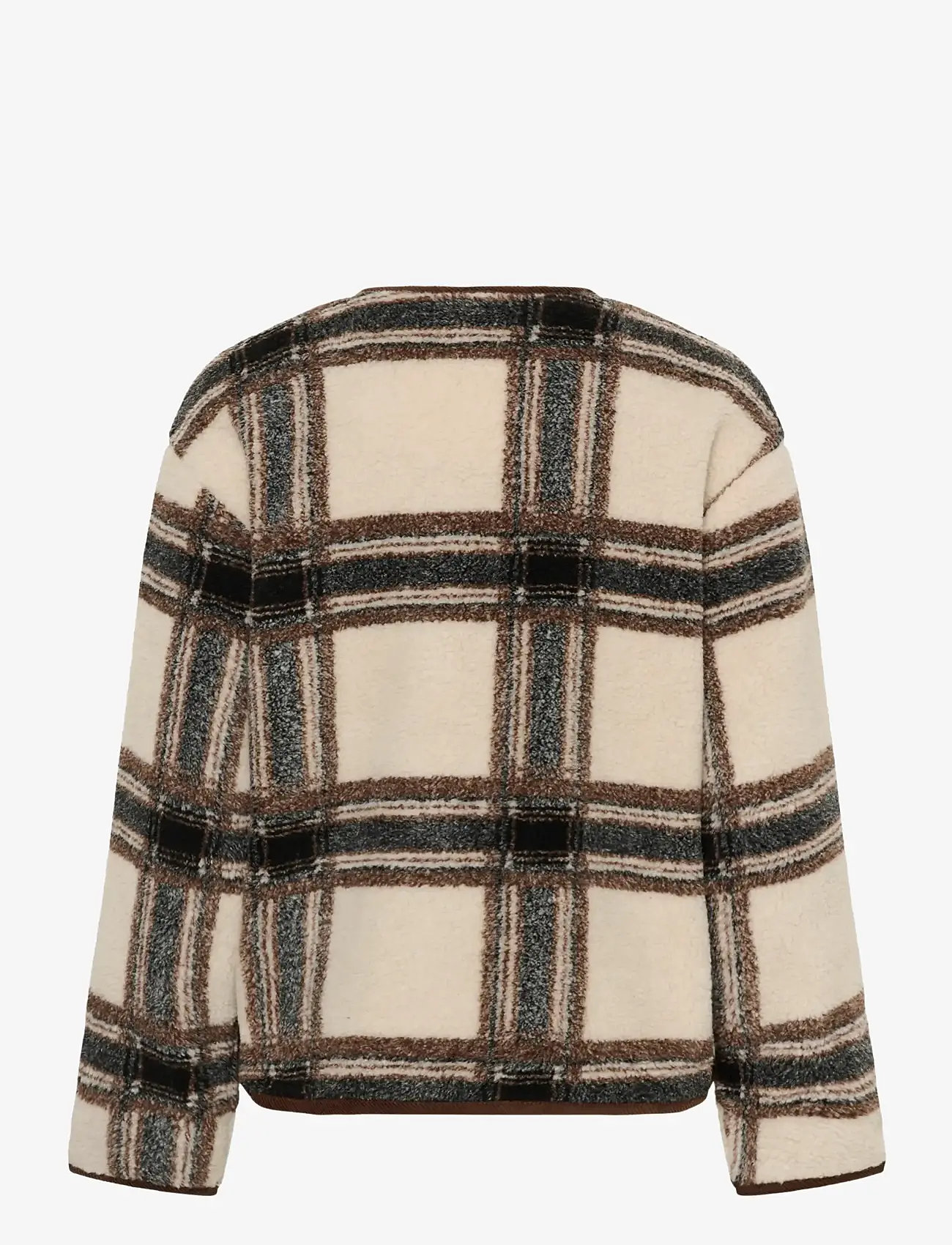 Part Two - YsabellPW OTW - faux fur - brown check - 2