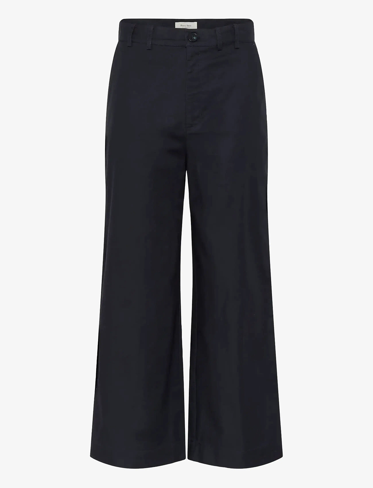 Part Two - TinleyPW PA - hosen mit weitem bein - dark navy - 1