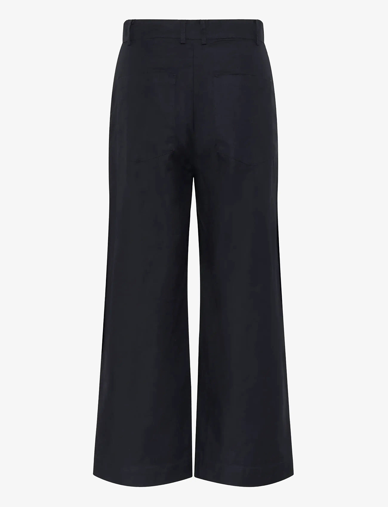 Part Two - TinleyPW PA - hosen mit weitem bein - dark navy - 2