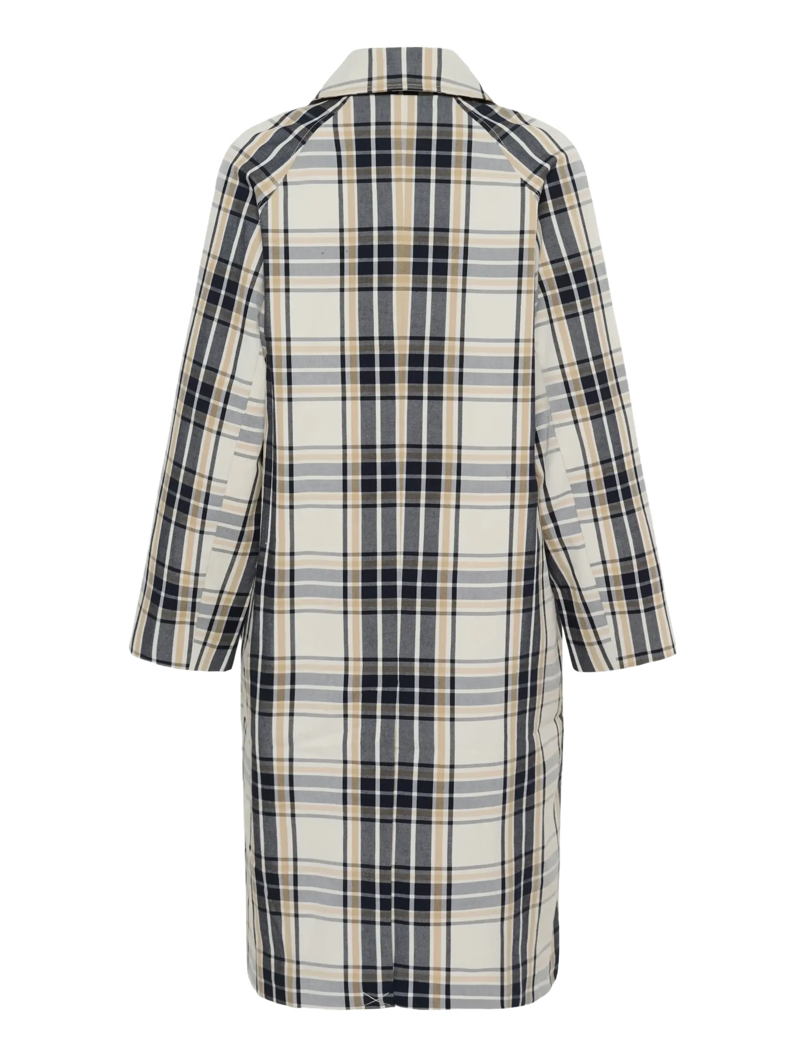 Part Two - YashaPW OTW - vihmamantlid - dark navy check - 2