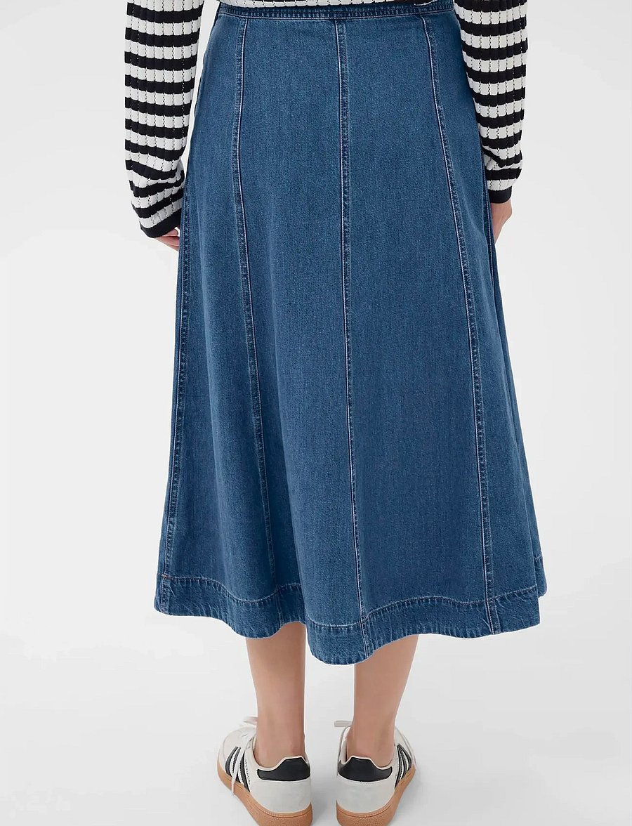 Part Two - PetrinaPW SK - denim skirts - medium blue denim - 4