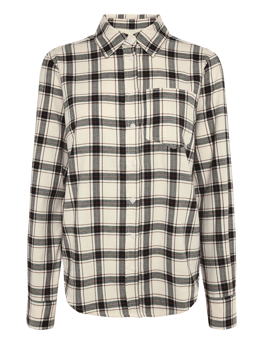 Part Two - YanaPW Shirt - langärmlige hemden - dark navy/mole check - 1