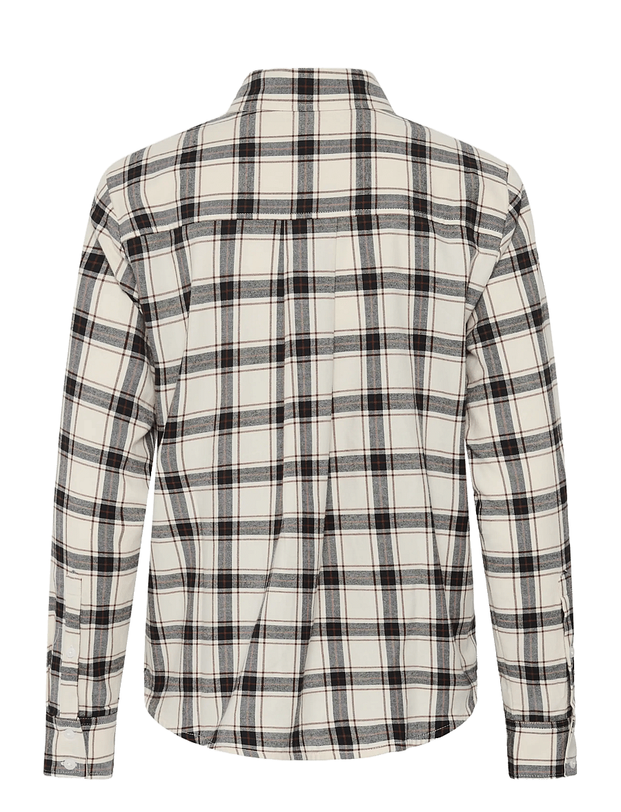 Part Two - YanaPW Shirt - langärmlige hemden - dark navy/mole check - 1