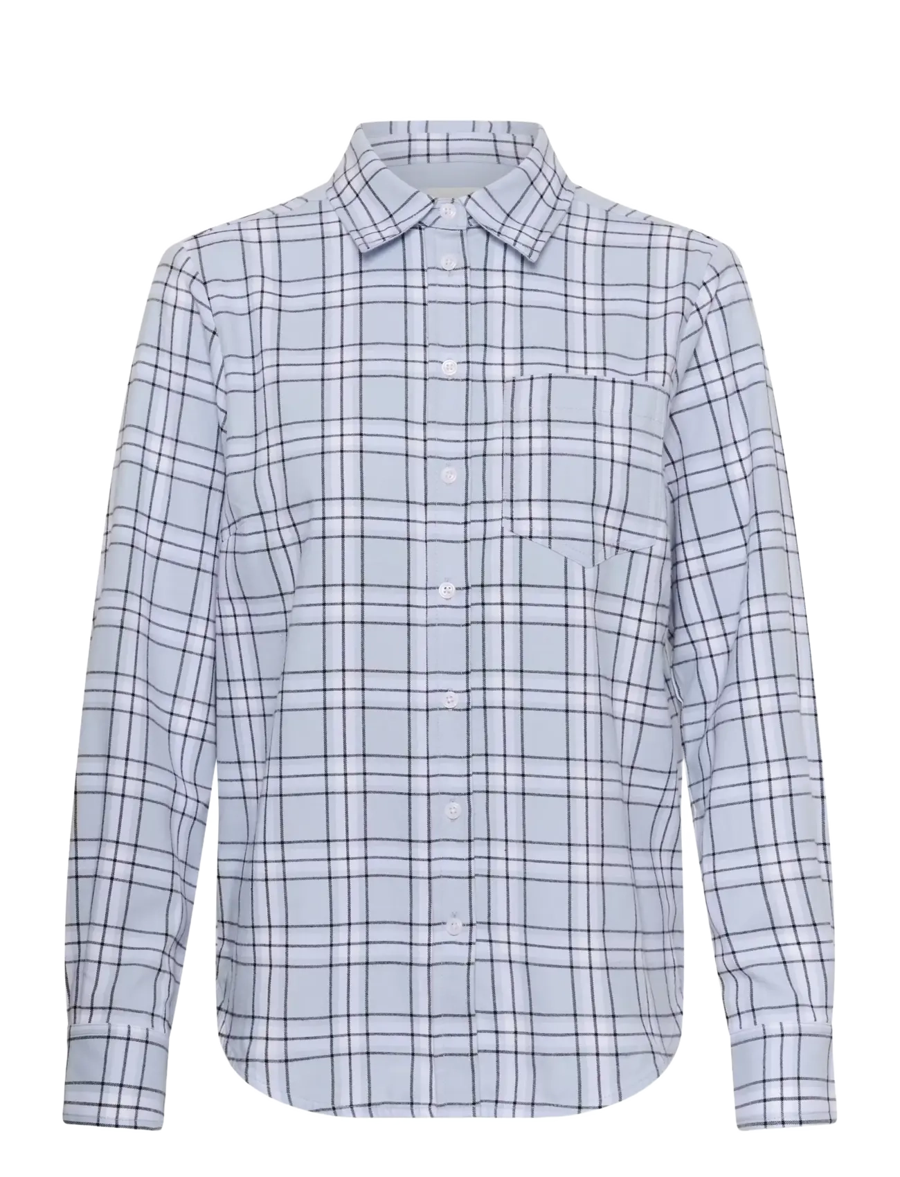 Part Two YanaPW Shirt - Riided - HEATHER CHECK / blue