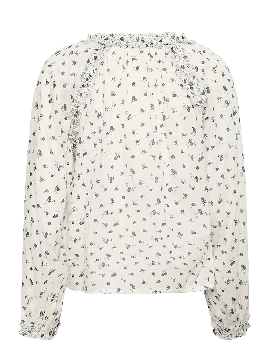 Part Two - ZadiePW BL - langärmelige blusen - whispering white fragile print - 2