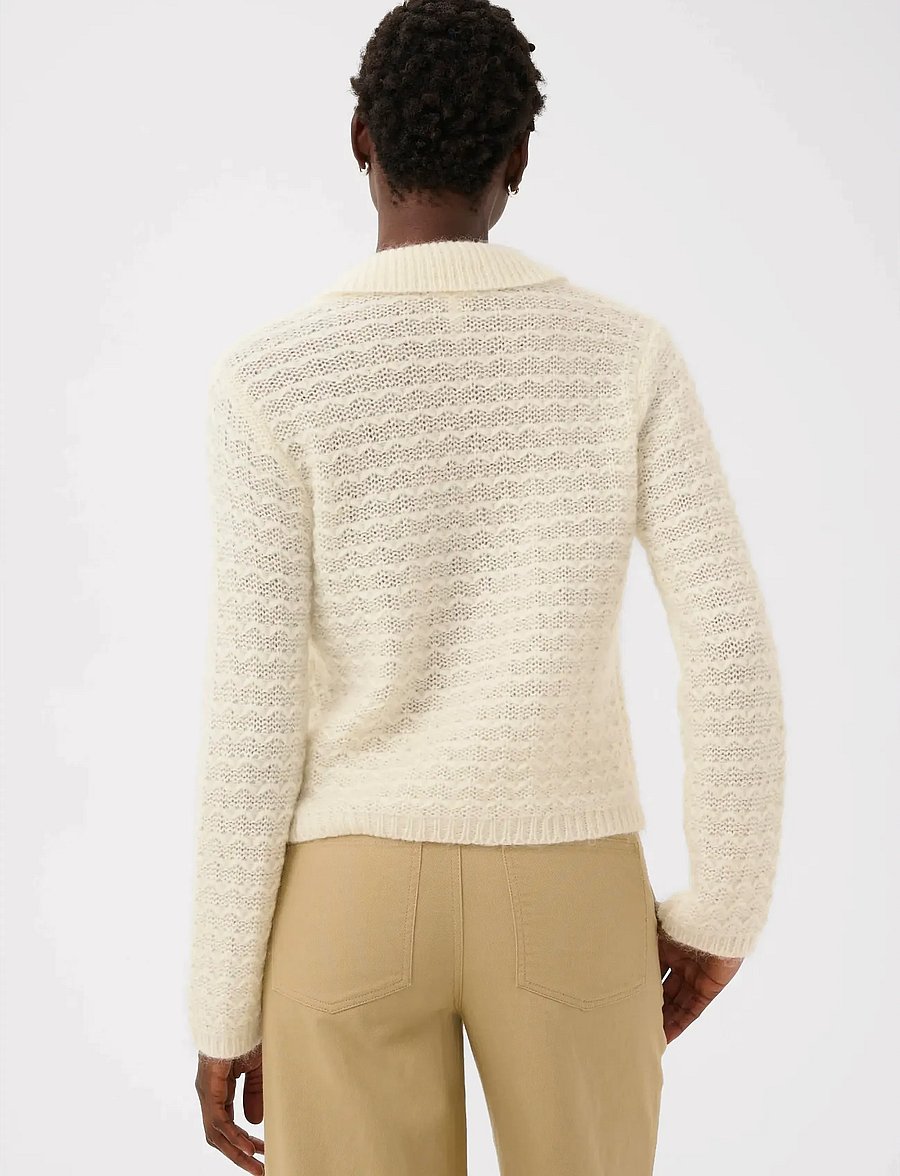 Part Two - ZoraPW PU - cardigans - whisper white - 4