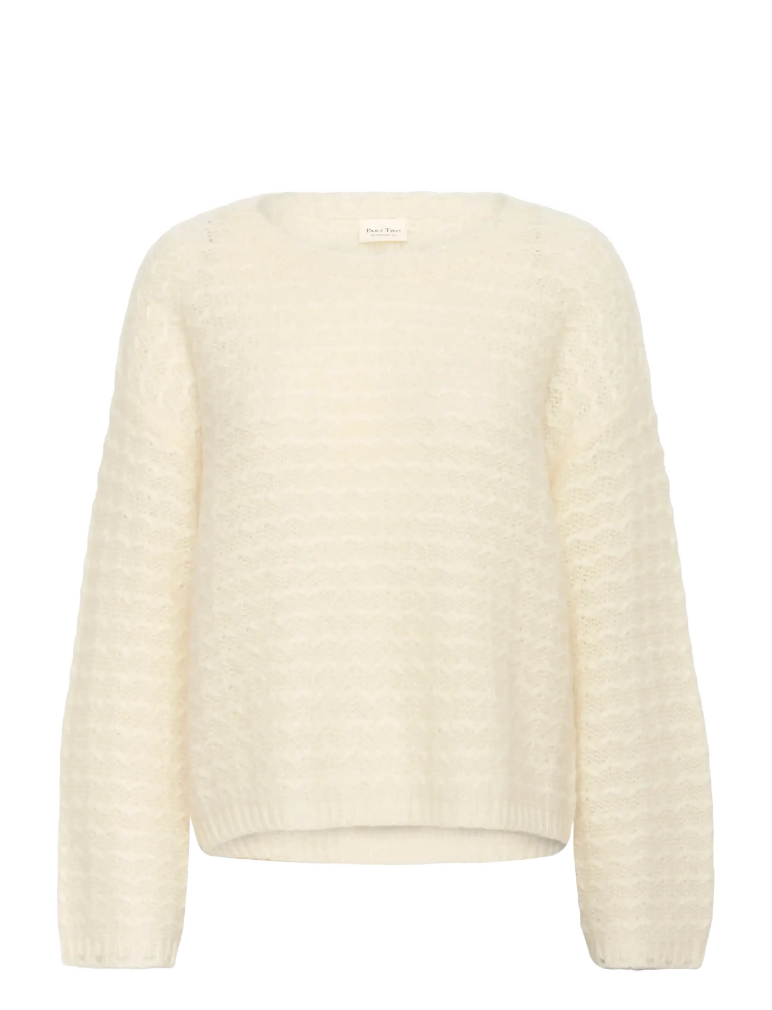 Part Two ZoeyPW PU - Strickmode - WHISPER WHITE / cream